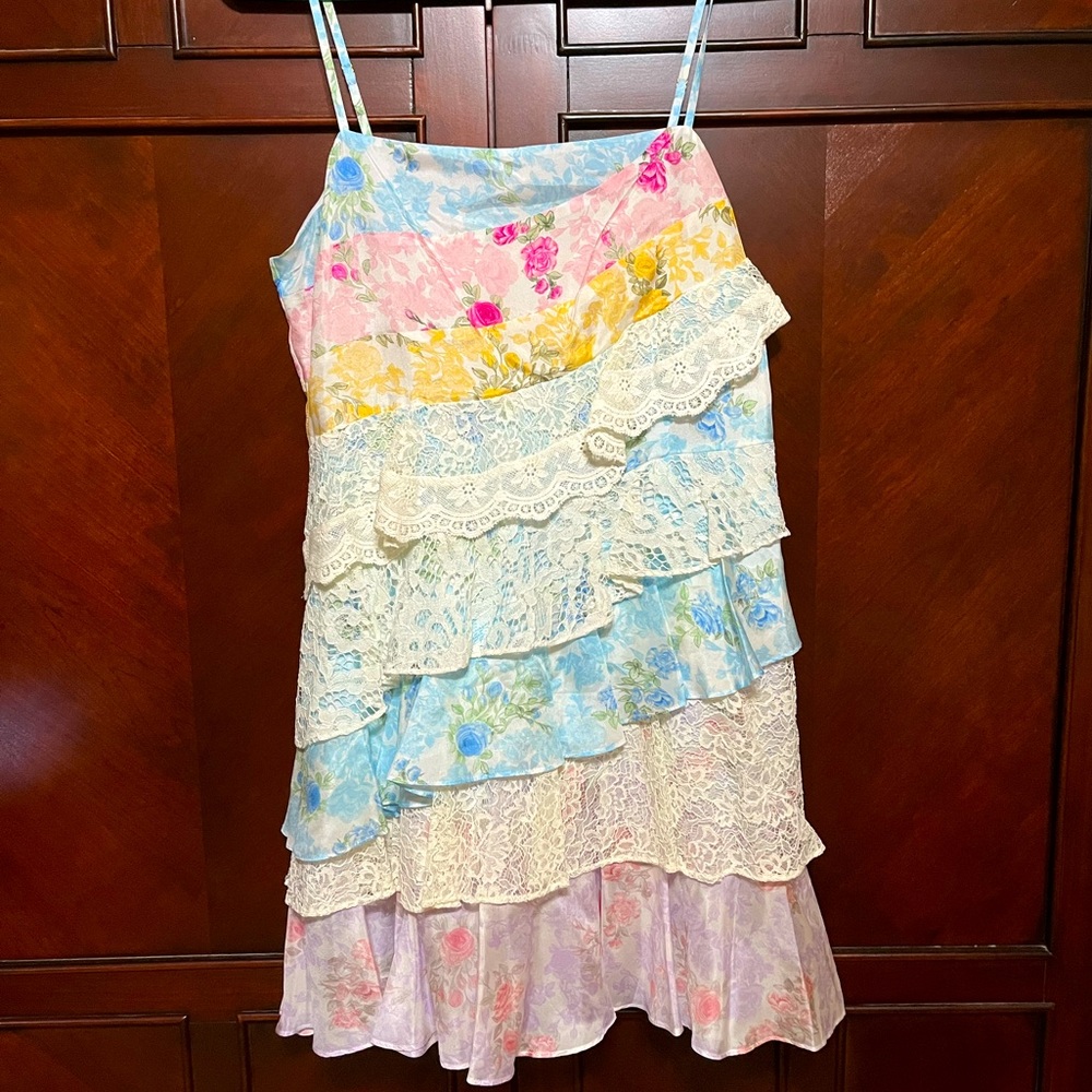 LoveShackFancy Patchwork Imata Dress NWOT